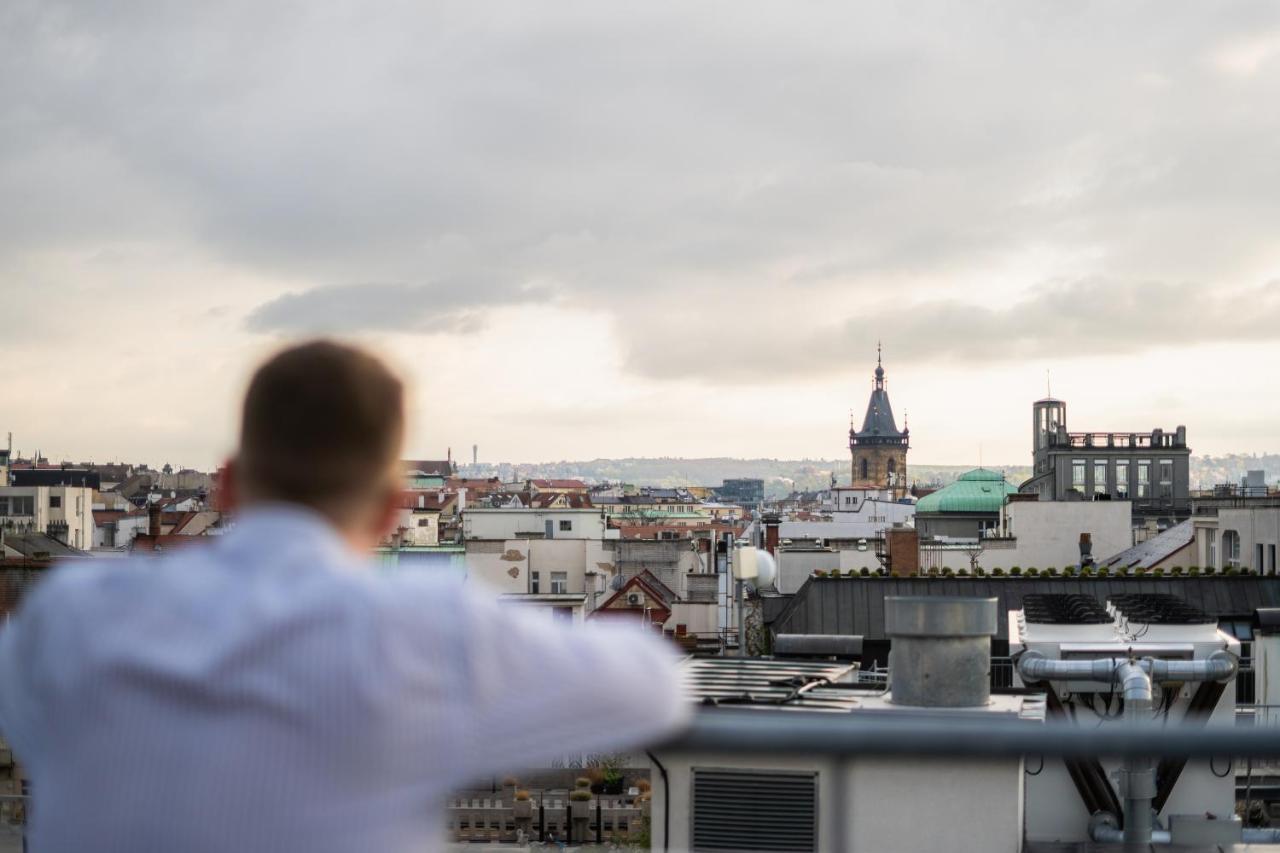 Ea Aparthotel Melantrich Praha Bagian luar foto